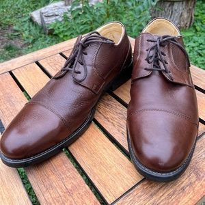 Belvedere "Duke" Brown Cap Toe shoes